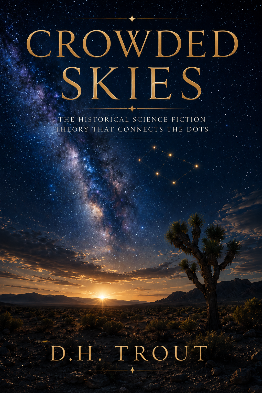 Crowded Skies by D.H. Trout
